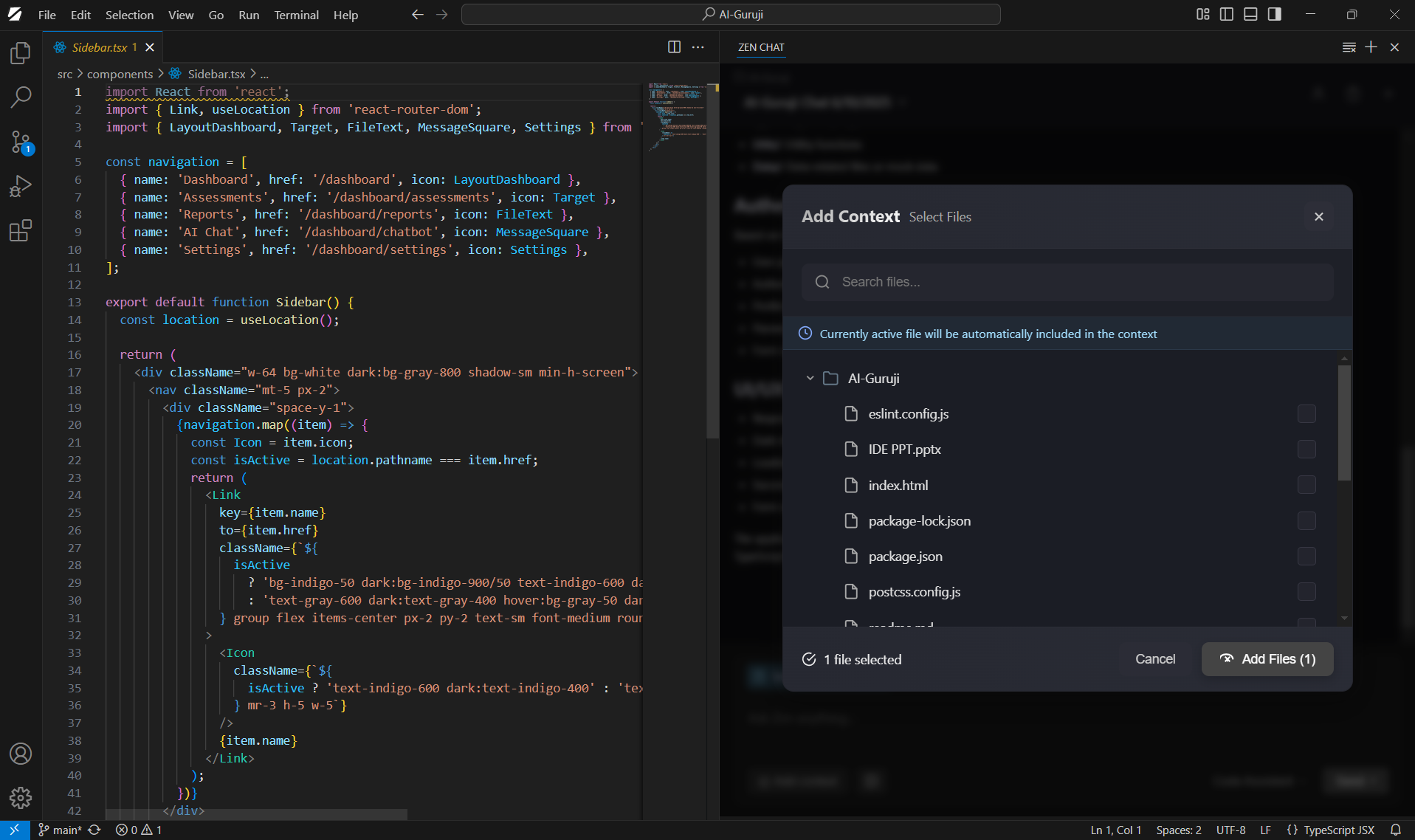 Full Codebase Context Awareness